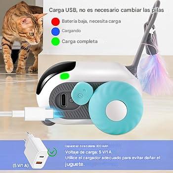 PawBot (Raton Automatico + Control remoto, jueguete Mascotas)