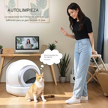 PetCare - Arenero Inteligente Autolimpiante Premium