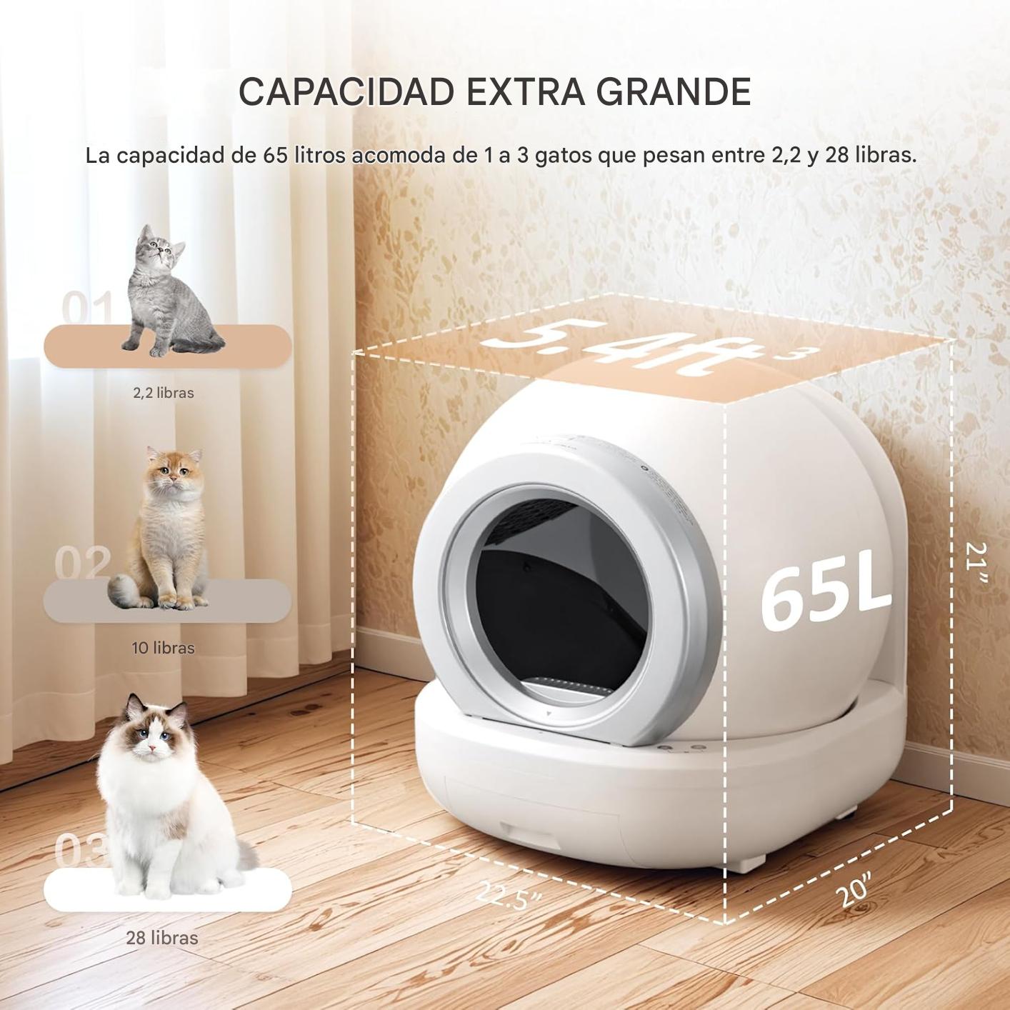 PetCare (Arenero Inteligente Autorotante)