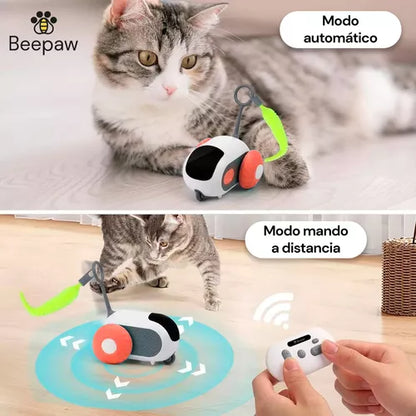 PawBot (Ratón A Control Remoto o Automático  Inteligente para Macotas)