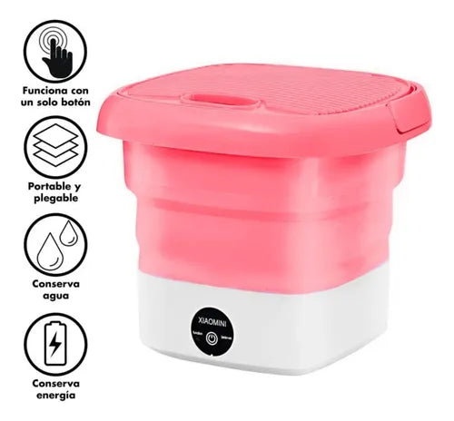 Washy (Mini Lavarropa 8 Litros, Plegable)