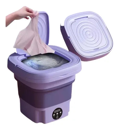 Washy (Mini Lavarropa 8 Litros, Plegable)